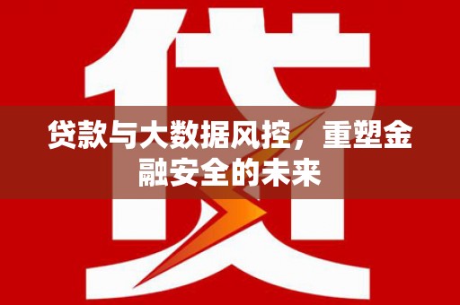 阿勒泰贷款与大数据风控，重塑金融安全的未来