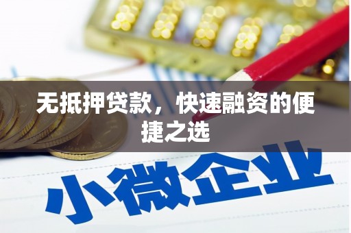 阿勒泰无抵押贷款，快速融资的便捷之选