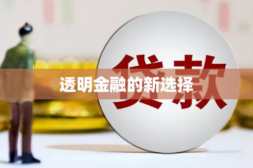 阿勒泰透明金融的新选择