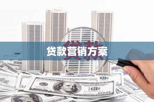 阿勒泰贷款营销方案