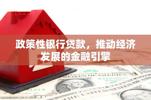 阿勒泰政策性银行贷款，推动经济发展的金融引擎