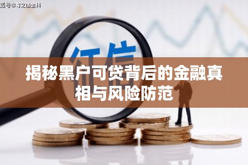 阿勒泰揭秘黑户可贷背后的金融真相与风险防范