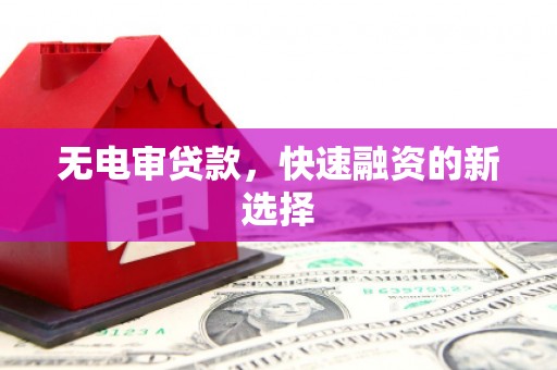 阿勒泰无电审贷款，快速融资的新选择