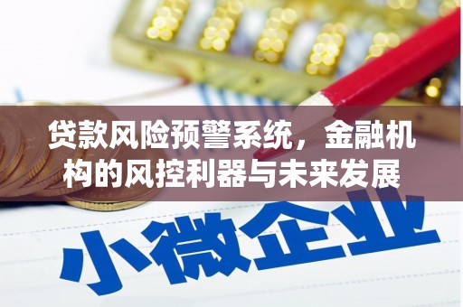 阿勒泰贷款风险预警系统，金融机构的风控利器与未来发展