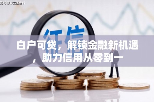 阿勒泰白户可贷，解锁金融新机遇，助力信用从零到一