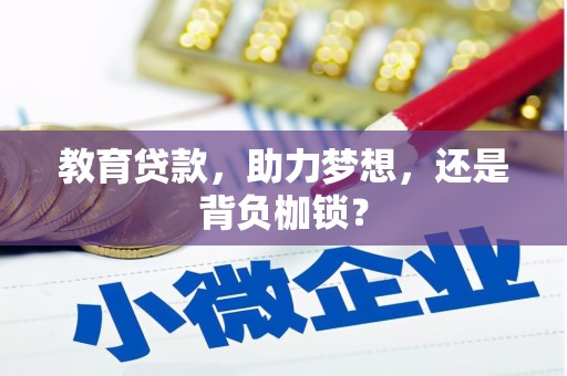 阿勒泰教育贷款，助力梦想，还是背负枷锁？