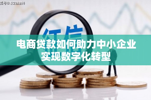 阿勒泰电商贷款如何助力中小企业实现数字化转型