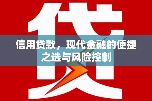 阿勒泰信用贷款，现代金融的便捷之选与风险控制