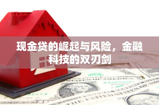 阿勒泰现金贷的崛起与风险，金融科技的双刃剑
