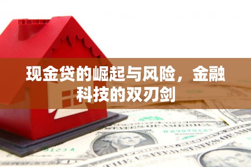 阿勒泰现金贷的崛起与风险，金融科技的双刃剑