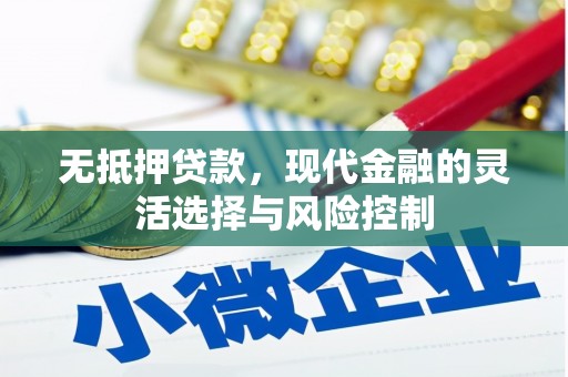 阿勒泰无抵押贷款，现代金融的灵活选择与风险控制