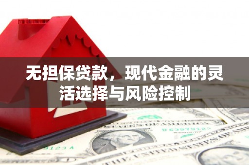 阿勒泰无担保贷款，现代金融的灵活选择与风险控制