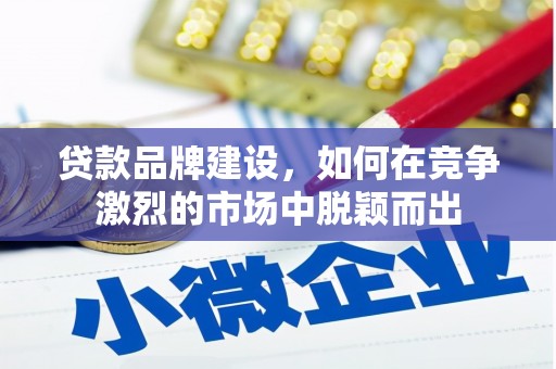 阿勒泰贷款品牌建设，如何在竞争激烈的市场中脱颖而出