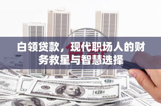 阿勒泰白领贷款，现代职场人的财务救星与智慧选择