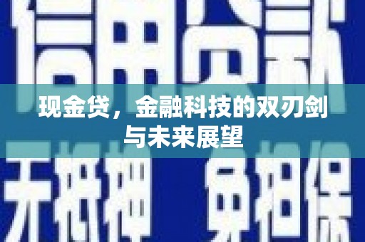阿勒泰现金贷，金融科技的双刃剑与未来展望