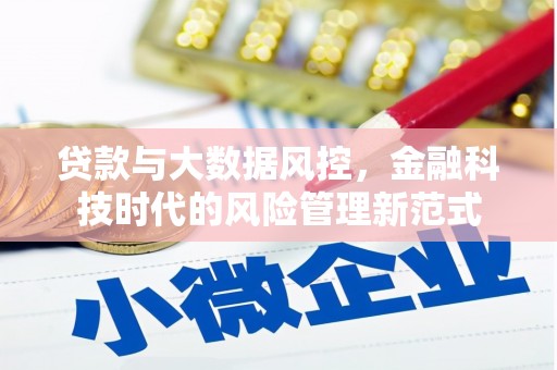 阿勒泰贷款与大数据风控，金融科技时代的风险管理新范式