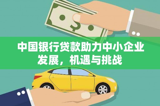 阿勒泰中国银行贷款助力中小企业发展，机遇与挑战