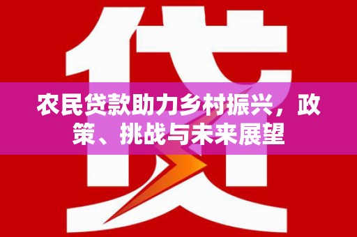 阿勒泰农民贷款助力乡村振兴，政策、挑战与未来展望