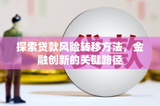 阿勒泰探索贷款风险转移方法，金融创新的关键路径