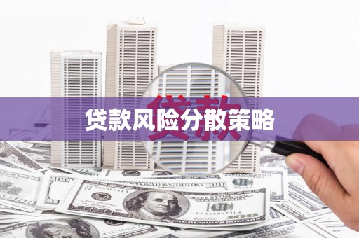 阿勒泰贷款风险分散策略