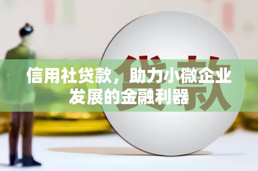 阿勒泰信用社贷款，助力小微企业发展的金融利器