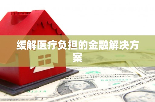 阿勒泰缓解医疗负担的金融解决方案