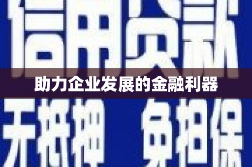 阿勒泰助力企业发展的金融利器