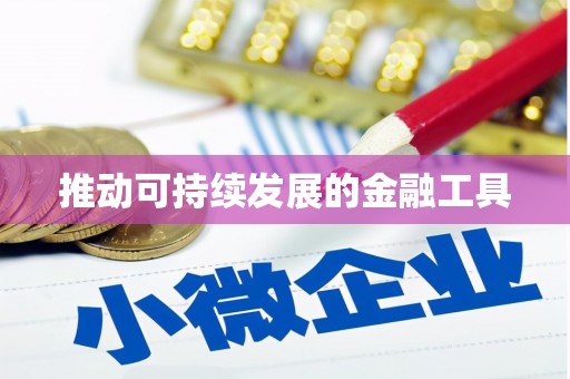 阿勒泰推动可持续发展的金融工具