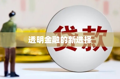 阿勒泰透明金融的新选择