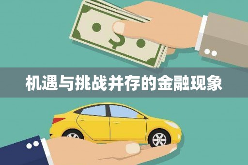 阿勒泰机遇与挑战并存的金融现象